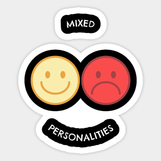 Mixed Feelings Sticker